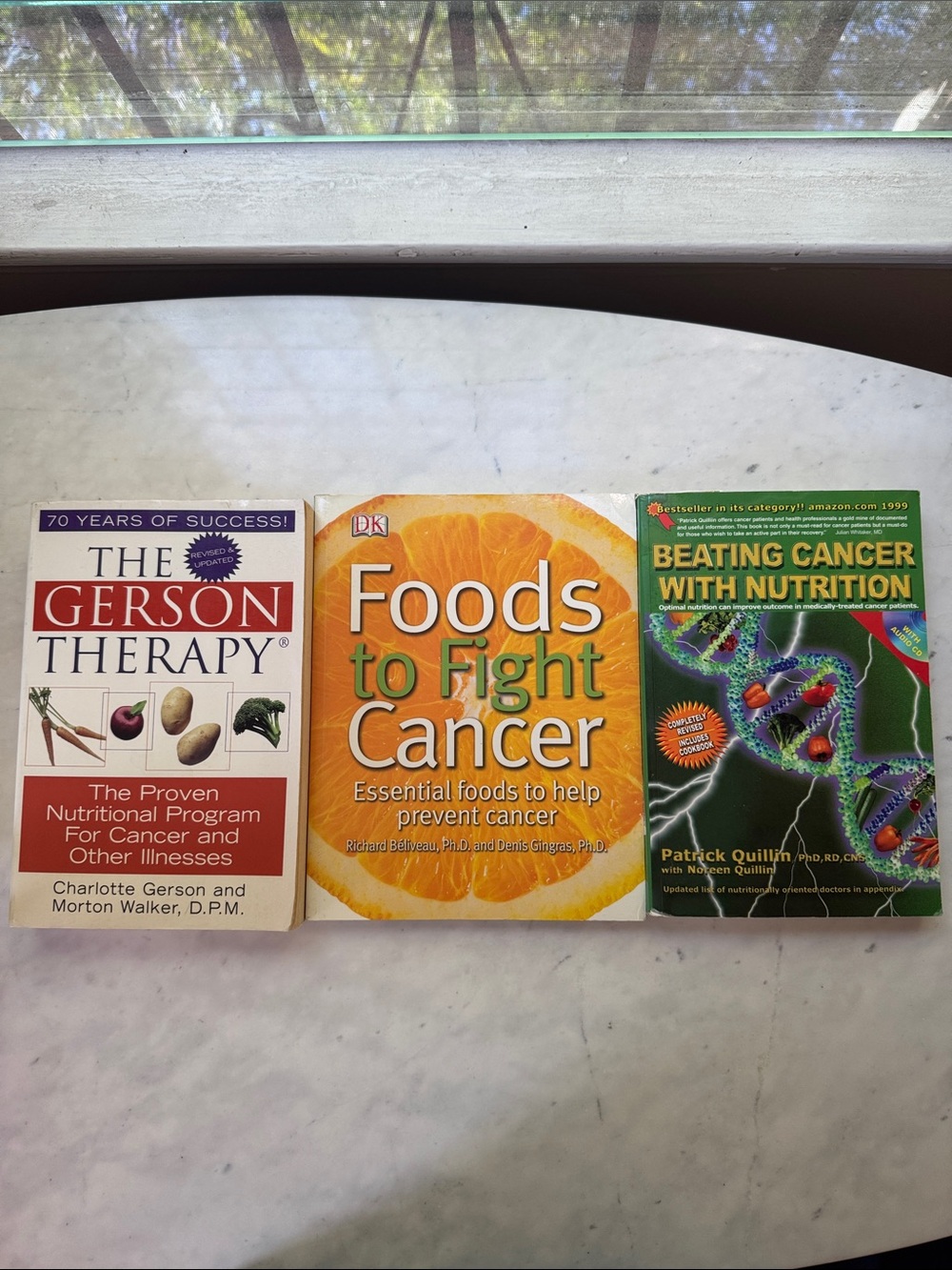 Nutrition books for fighting cancer
